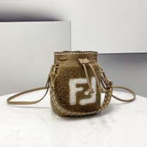 Fendi  Womens Bags Shoulder Messenger Bags Luxury Cross Body Handbag Calfskin leather with naOrigil Box