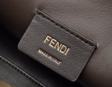 Fendi  Womens Bags Shoulder Messenger Bags Luxury Cross Body Handbag Calfskin leather with naOrigil Box