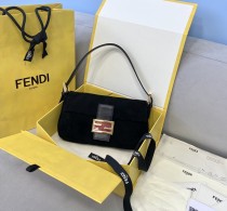 Fendi  Womens Bags Shoulder Messenger Bags Luxury Cross Body Handbag Calfskin leather with naOrigil Box