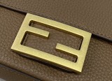 Fendi  Womens Bags Shoulder Messenger Bags Luxury Cross Body Handbag Calfskin leather with naOrigil Box