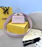 Fendi  Womens Bags Shoulder Messenger Bags Luxury Cross Body Handbag Calfskin leather with naOrigil Box