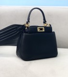 Fendi  Womens Bags Shoulder Messenger Bags Luxury Cross Body Handbag Calfskin leather with naOrigil Box