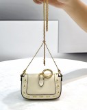 Fendi  Womens Bags Shoulder Messenger Bags Luxury Cross Body Handbag Calfskin leather with naOrigil Box