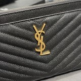 YSL Ladies Luxury Wallet Top Belt Original Box