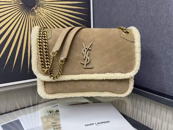 YSL Womens Bags Shoulder Luxury Crossbody Handbag top quality Leather