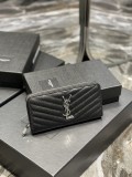 YSL Ladies Luxury Wallet Top Belt Original Box