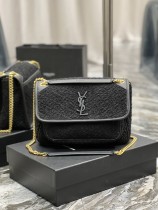 YSL Womens Bags Shoulder Luxury Crossbody Handbag top quality Leather