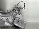 Balenciaga  Womens Bags Shoulder Messenger Bags Luxury Cross Body Handbag Calfskin leather with naOrigil Box