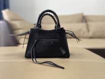 Balenciaga  Womens Bags Shoulder Messenger Bags Luxury Cross Body Handbag Calfskin leather with naOrigil Box