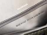 Balenciaga  Womens Bags Shoulder Messenger Bags Luxury Cross Body Handbag Calfskin leather with naOrigil Box