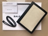 Balenciaga  Womens Bags Shoulder Messenger Bags Luxury Cross Body Handbag Calfskin leather with naOrigil Box