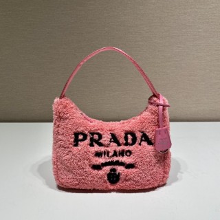 Prada Womens Bags Shoulder Messenger Bags Luxury Cross Body Handbag Calfskin leather with naOrigil Box