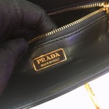 Prada Womens Bags Shoulder Messenger Bags Luxury Cross Body Handbag Calfskin leather with naOrigil Box