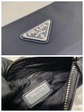 Prada Womens Bags Shoulder Messenger Bags Luxury Cross Body Handbag Calfskin leather with naOrigil Box