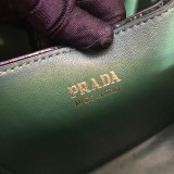 Prada Womens Bags Shoulder Messenger Bags Luxury Cross Body Handbag Calfskin leather with naOrigil Box