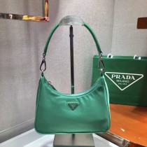 Prada Womens Bags Shoulder Messenger Bags Luxury Cross Body Handbag Calfskin leather with naOrigil Box