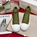 Alexander McQueen new canvas series platform shoes in original original box