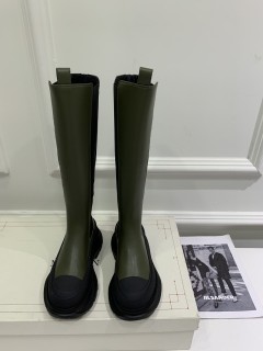 Alexander McQueen latest Chelsea platform boots with original original box