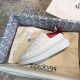 Alexander McQueen classic casual white laces in original box