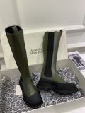 Alexander McQueen latest Chelsea platform boots with original original box