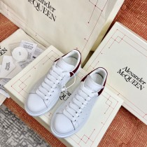 Alexander McQueen latest platform white shoelaces in original box