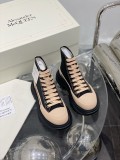 Alexander McQueen high-top round toe casual sneakers in original original box