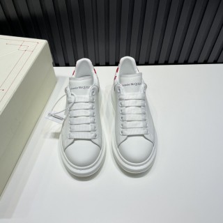 Alexander McQueen latest platform white shoelaces in original box