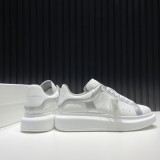 Alexander McQueen latest platform white shoelaces in original box