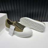 Alexander McQueen canvas upper round toe laces in original box