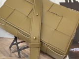 Bottega Veneta Womens Bags Shoulder Messenger Bags Luxury Cross Body Handbag Calfskin leather with naOrigil Box