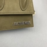 Jacquemus Womens Bags Shoulder Messenger Bags Luxury Cross Body Handbag Calfskin leather with naOrigil Box