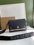 Burberry  Womens Bags Shoulder Messenger Bags Luxury Cross Body Handbag Calfskin leather with naOrigil Box