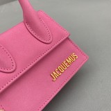 Jacquemus Womens Bags Shoulder Messenger Bags Luxury Cross Body Handbag Calfskin leather with naOrigil Box