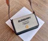 Burberry  Womens Bags Shoulder Messenger Bags Luxury Cross Body Handbag Calfskin leather with naOrigil Box