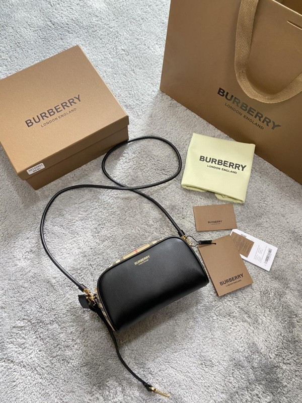 Burberry  Womens Bags Shoulder Messenger Bags Luxury Cross Body Handbag Calfskin leather with naOrigil Box