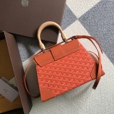 Goyard Womens Bags Shoulder Messenger Bags Luxury Cross Body Handbag Calfskin leather with naOrigil Box