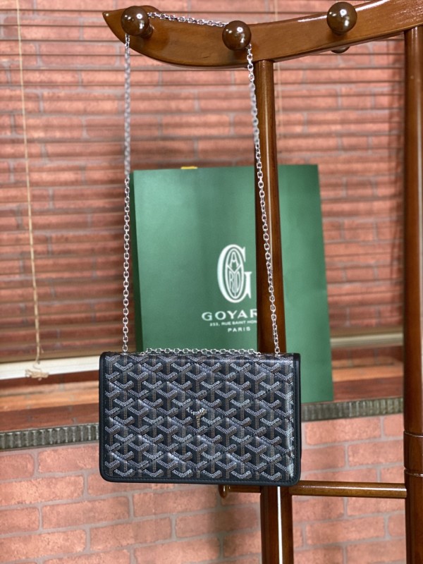 Goyard Womens Bags Shoulder Messenger Bags Luxury Cross Body Handbag Calfskin leather with naOrigil Box