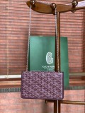 Goyard Womens Bags Shoulder Messenger Bags Luxury Cross Body Handbag Calfskin leather with naOrigil Box