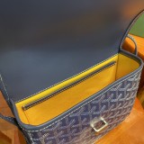 Goyard Womens Bags Shoulder Messenger Bags Luxury Cross Body Handbag Calfskin leather with naOrigil Box