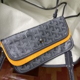 Goyard Womens Bags Shoulder Messenger Bags Luxury Cross Body Handbag Calfskin leather with naOrigil Box