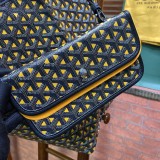 Goyard Womens Bags Shoulder Messenger Bags Luxury Cross Body Handbag Calfskin leather with naOrigil Box