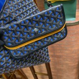 Goyard Womens Bags Shoulder Messenger Bags Luxury Cross Body Handbag Calfskin leather with naOrigil Box