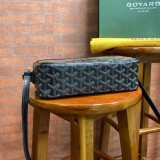 Goyard Womens Bags Shoulder Messenger Bags Luxury Cross Body Handbag Calfskin leather with naOrigil Box