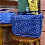 Goyard Womens Bags Shoulder Messenger Bags Luxury Cross Body Handbag Calfskin leather with naOrigil Box