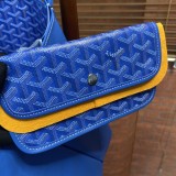 Goyard Womens Bags Shoulder Messenger Bags Luxury Cross Body Handbag Calfskin leather with naOrigil Box