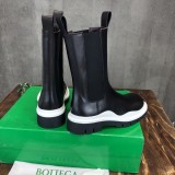 Bottega Veneta calfskin boots with original box