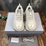 Balenciaga Shoes Sneakers Luxury Brand Vintage Dad Shoes TRIPLE-S Sneakers Original Box