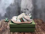 Gucci Small Dirty Shoes in Towel Collection in Leather with Original Box