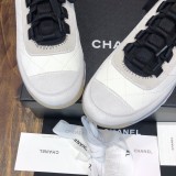 Chanel 21k autumn and winter new diamond classic breathable mesh casual sports shoelaces original original box