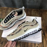 Nike Air Max97 Series Retro Sneakers Men's Shoes Women's Shoes Lace Up Original Box